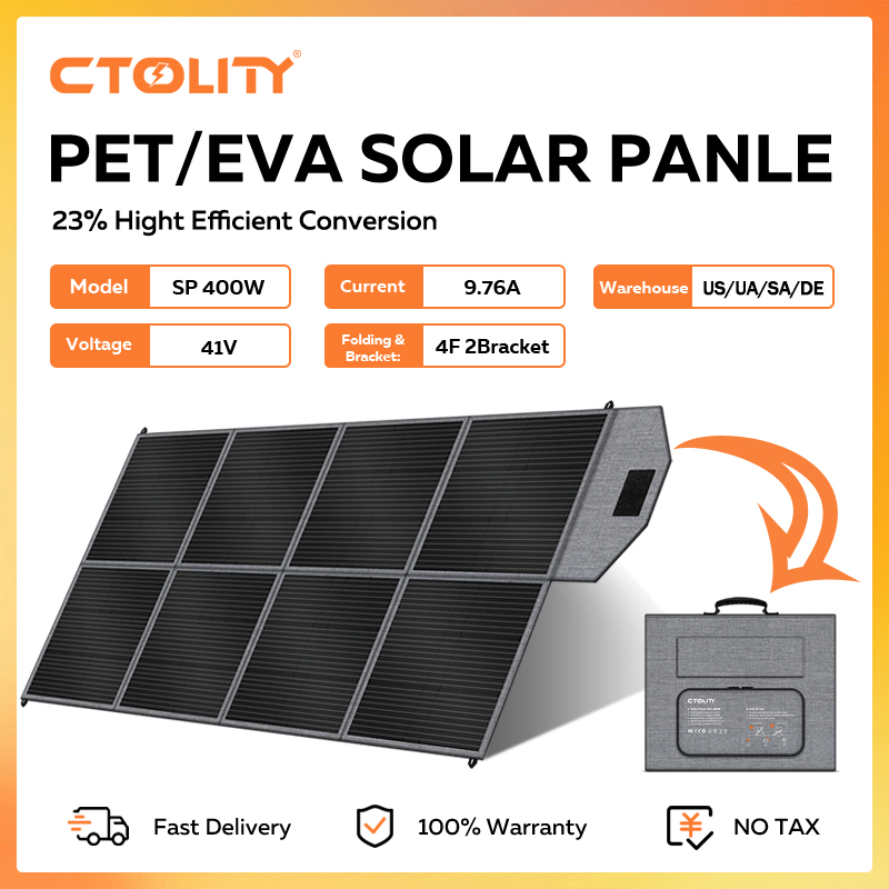 Rv Solar Kit 400W - CTOLITY 400W Solar Panel Portable Solar