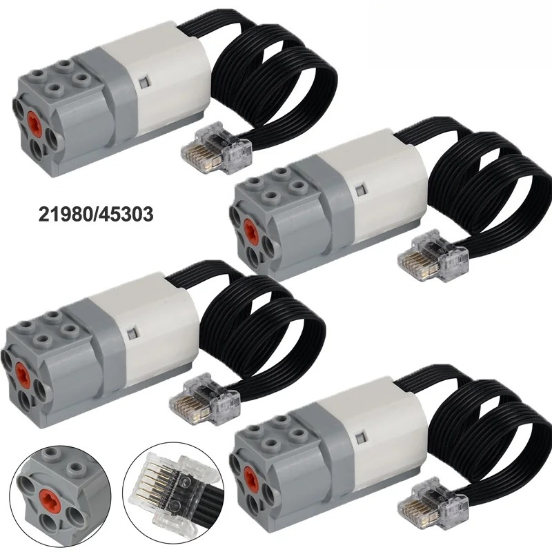 Renewable Energy Lego - 1/4/8Pcs Power Functions Motor Building Blocks