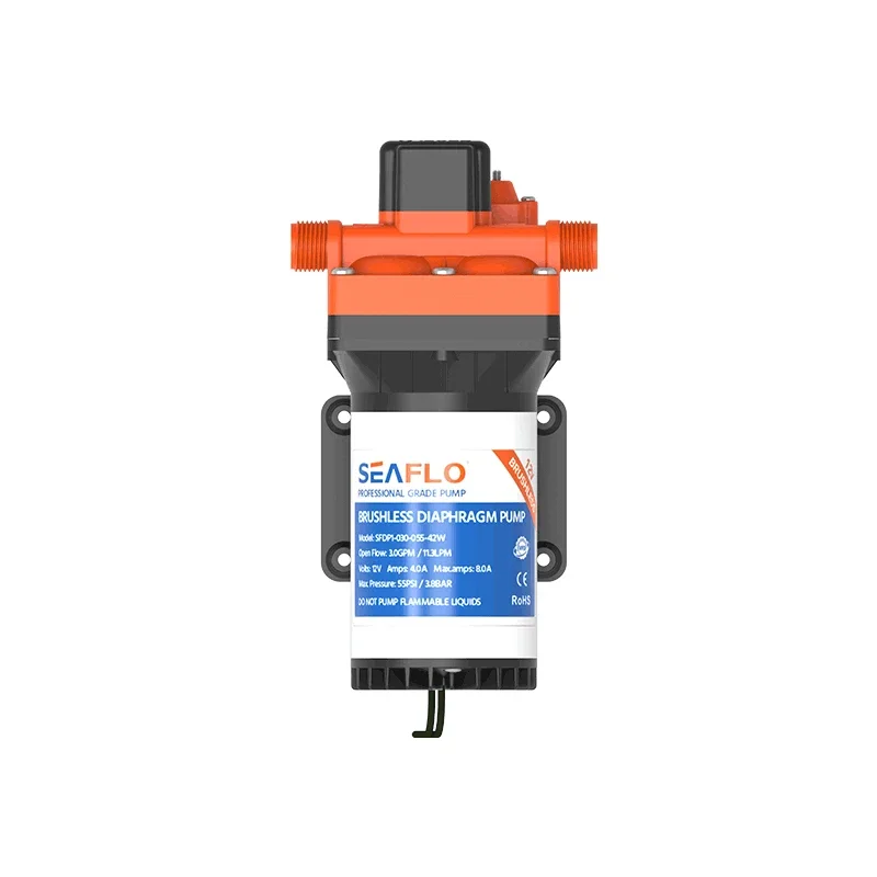 Solar Water Pump - SEAFLO 12V Brushless Motor Circulating Water