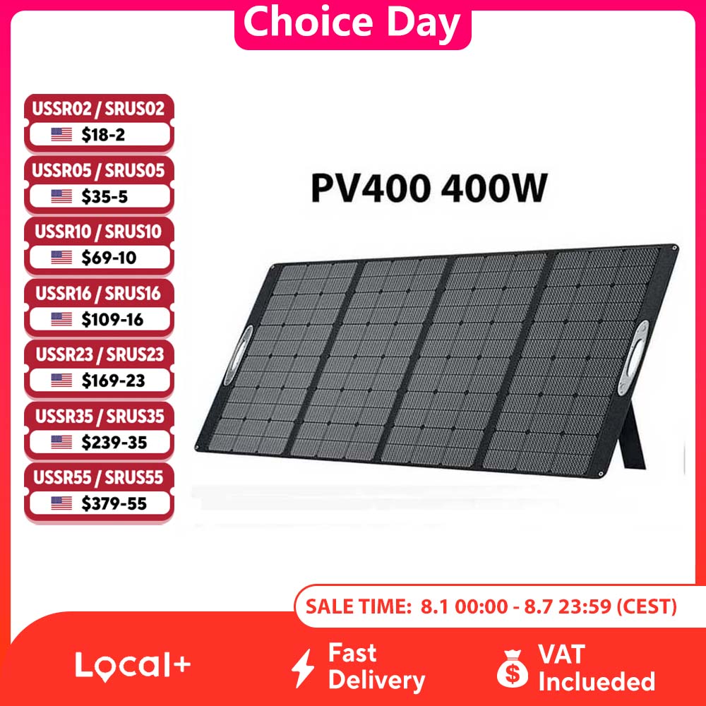 Rv Solar Kit 400W - OUKITEL PV400 Portable Solar Panel 400W