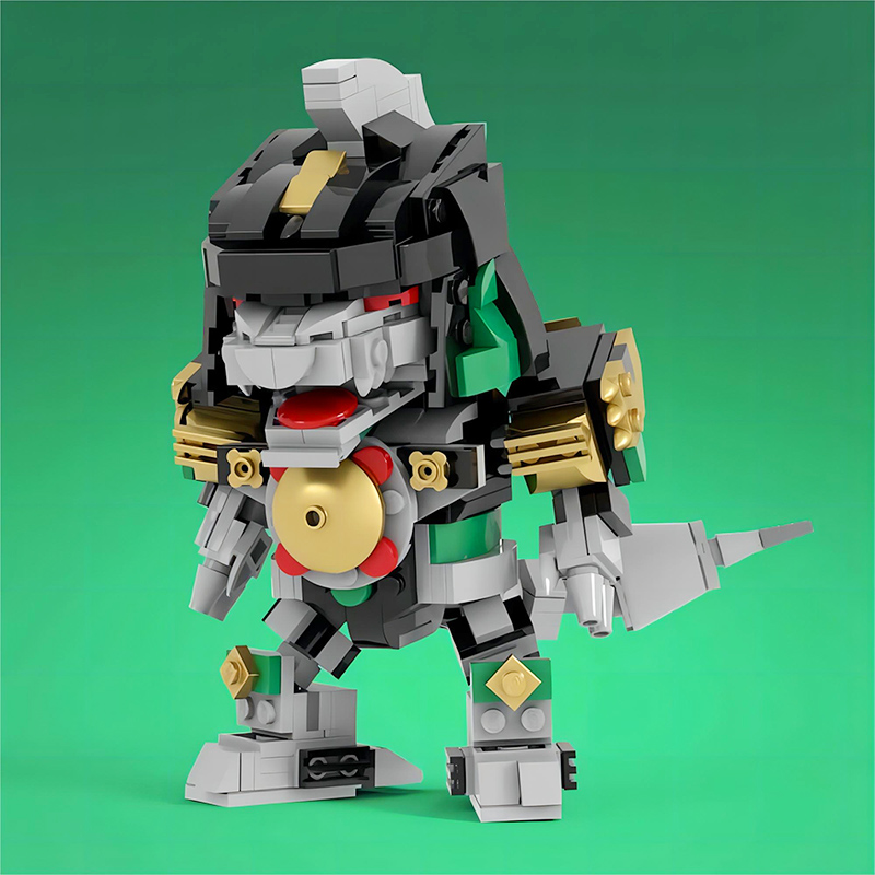 MOC Mighty Morphined Power-Ran - Renewable Energy Lego recension och pris