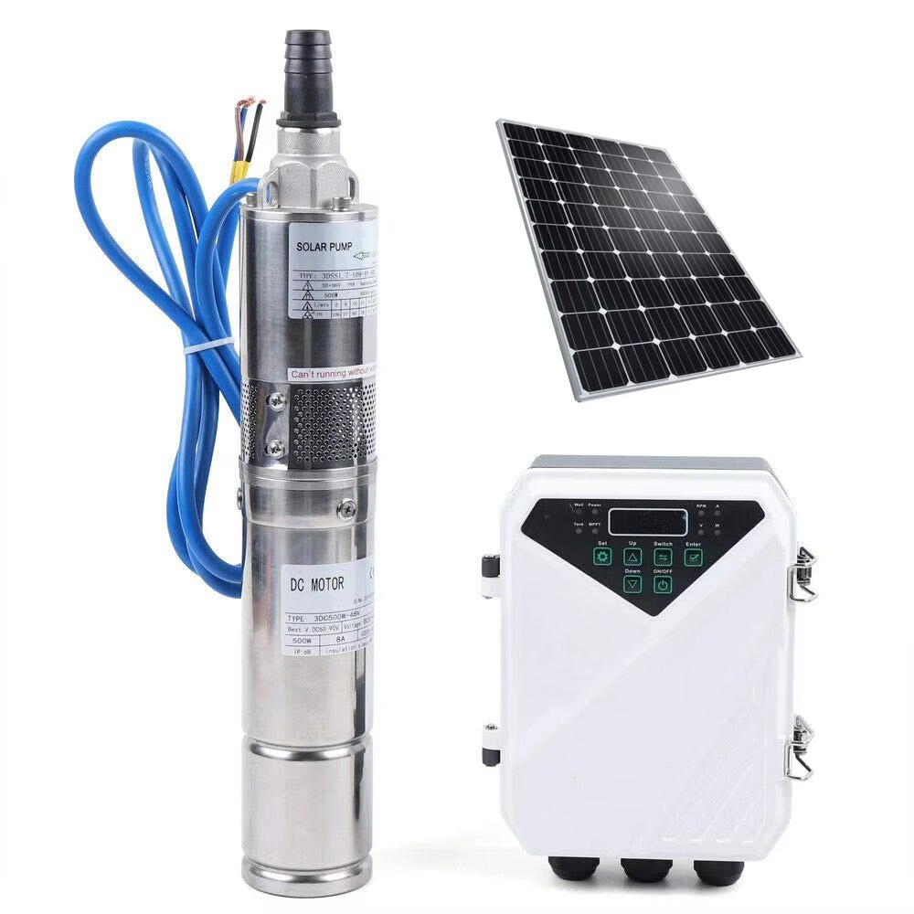 Dc High Pressure 48v 120m Deep - Solar Water Pump recension och pris