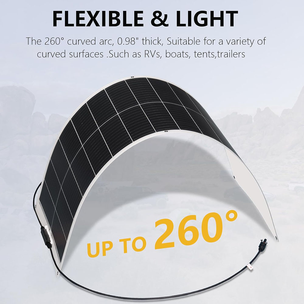 500W 400W 200W 100W Flexible S - Rv Solar Kit 400W recension och pris