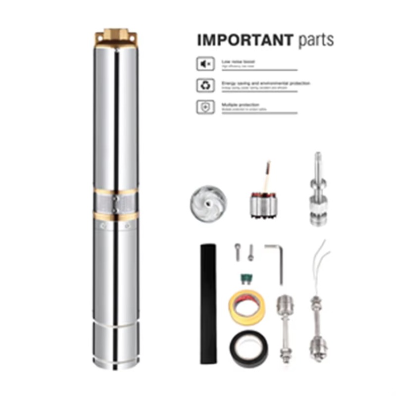 Q3SC3.8-180 Dc Solar Submersib - Solar Water Pump recension och pris