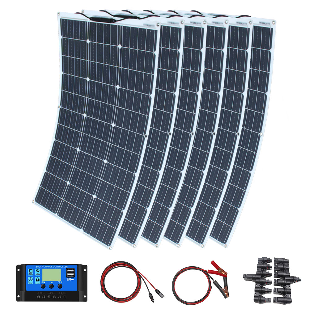 Solar Panel Kit 100W 200W 300W - Rv Solar Kit 400W recension och pris