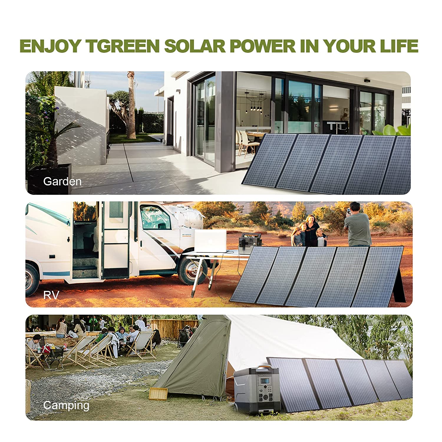 ALLPOWERS Foldable Solar Panel - Rv Solar Kit 400W recension och pris